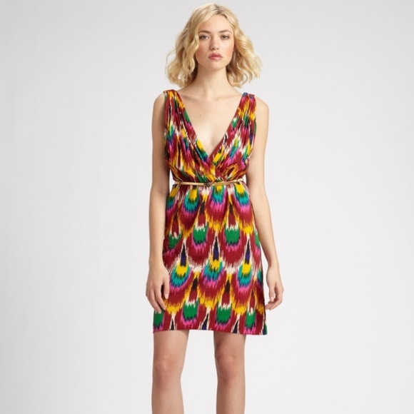 Alice + Olivia Dresses & Skirts - Alice + Olivia Ikat Print Alameda Dress